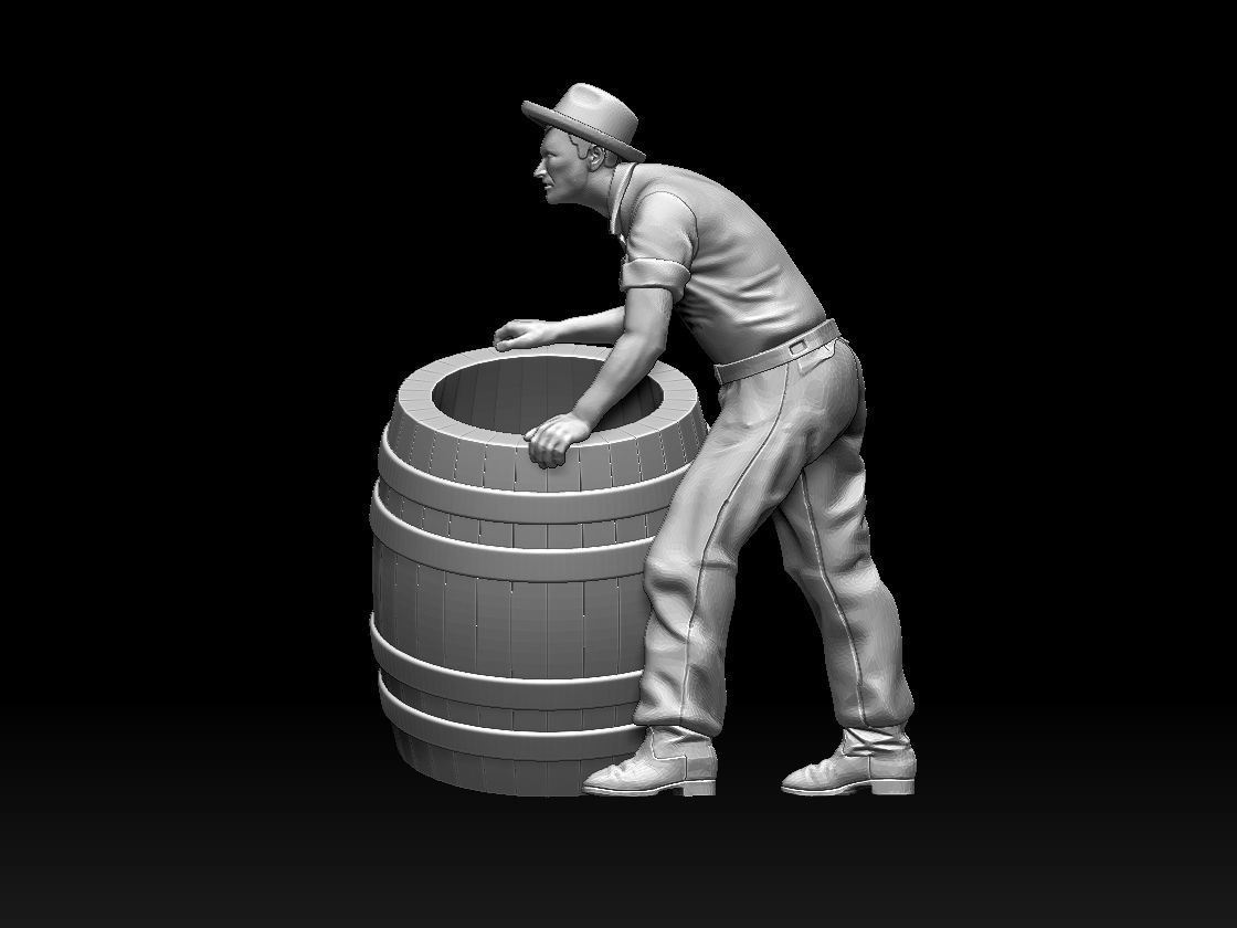 workers 3D print model_67