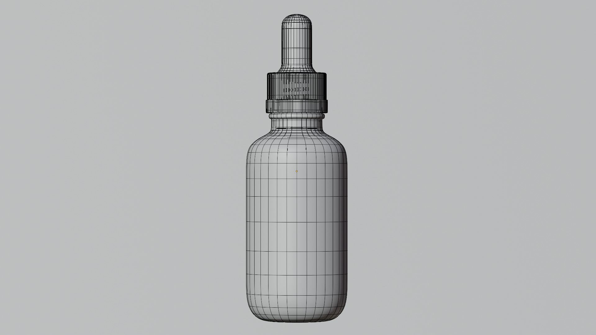 Dropper bottle 3D model_5