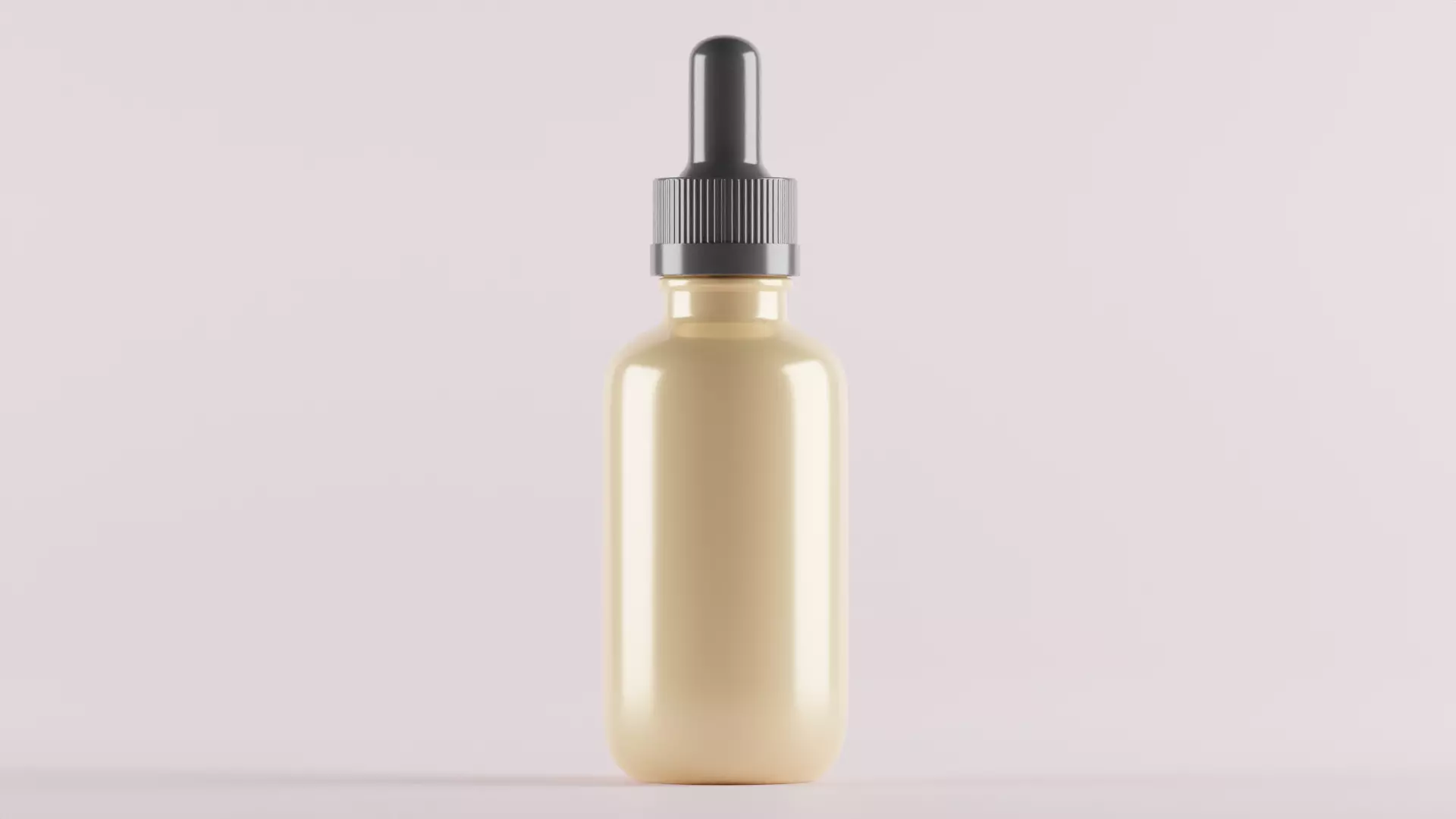 Dropper bottle 3D model_0