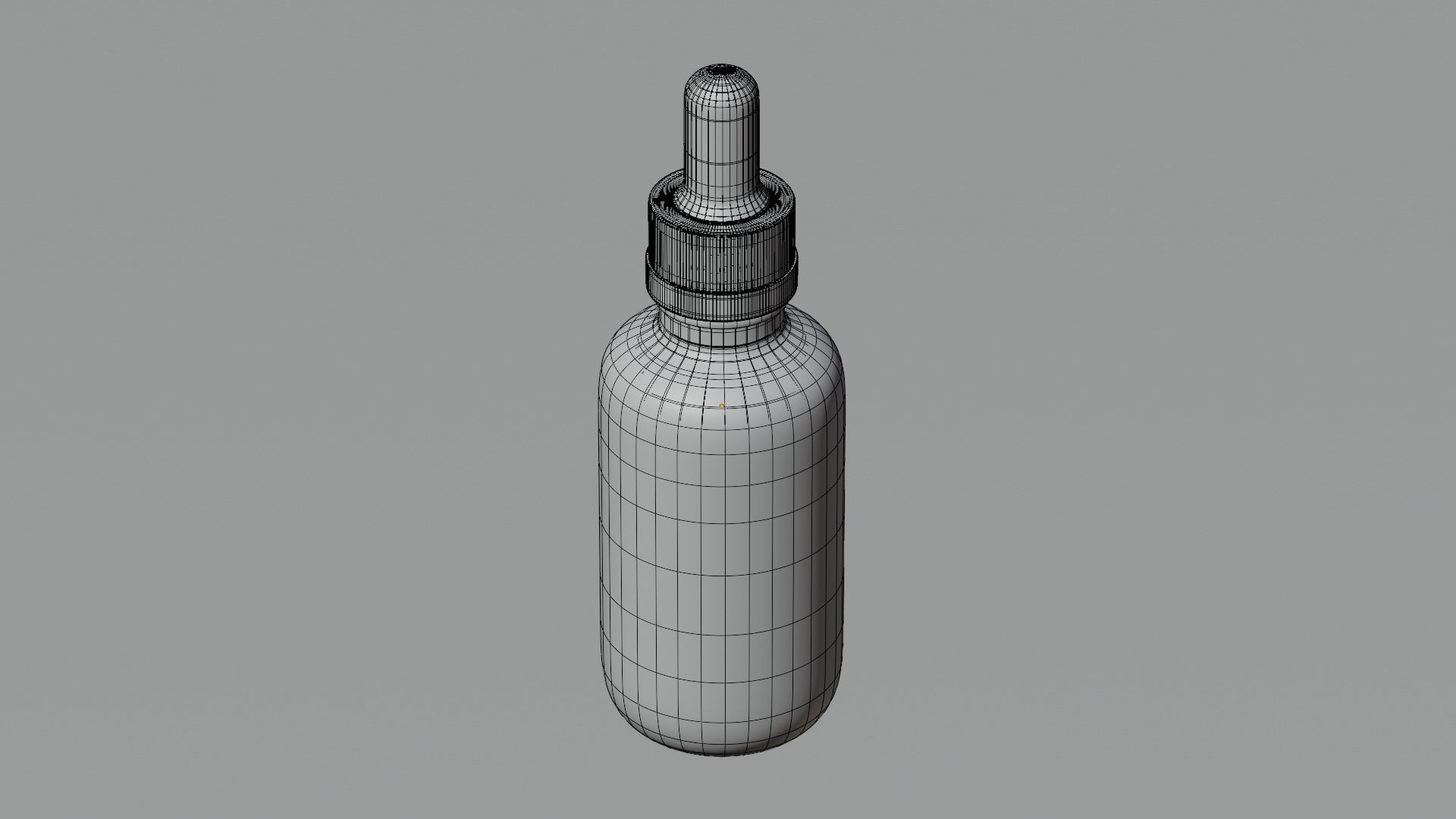 Dropper bottle 3D model_6