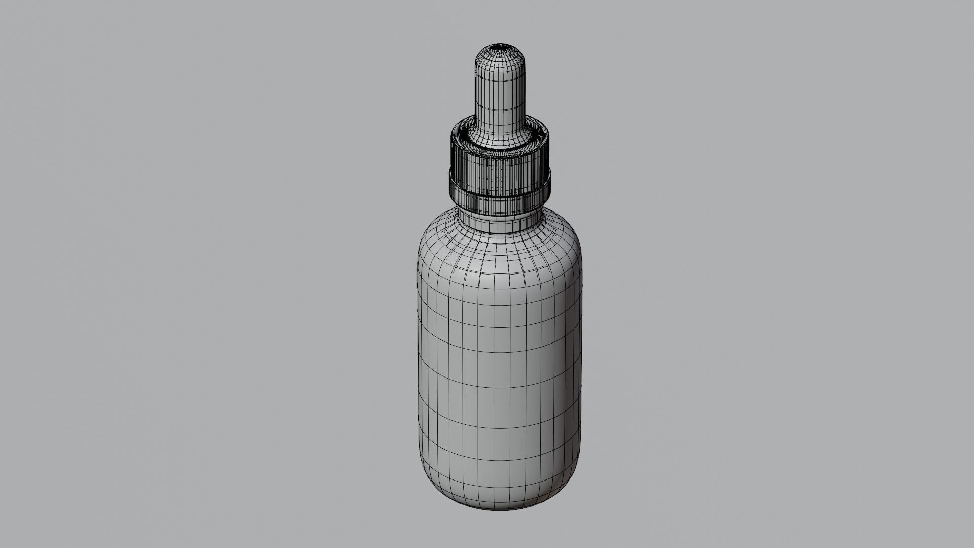Dropper bottle 3D model_7
