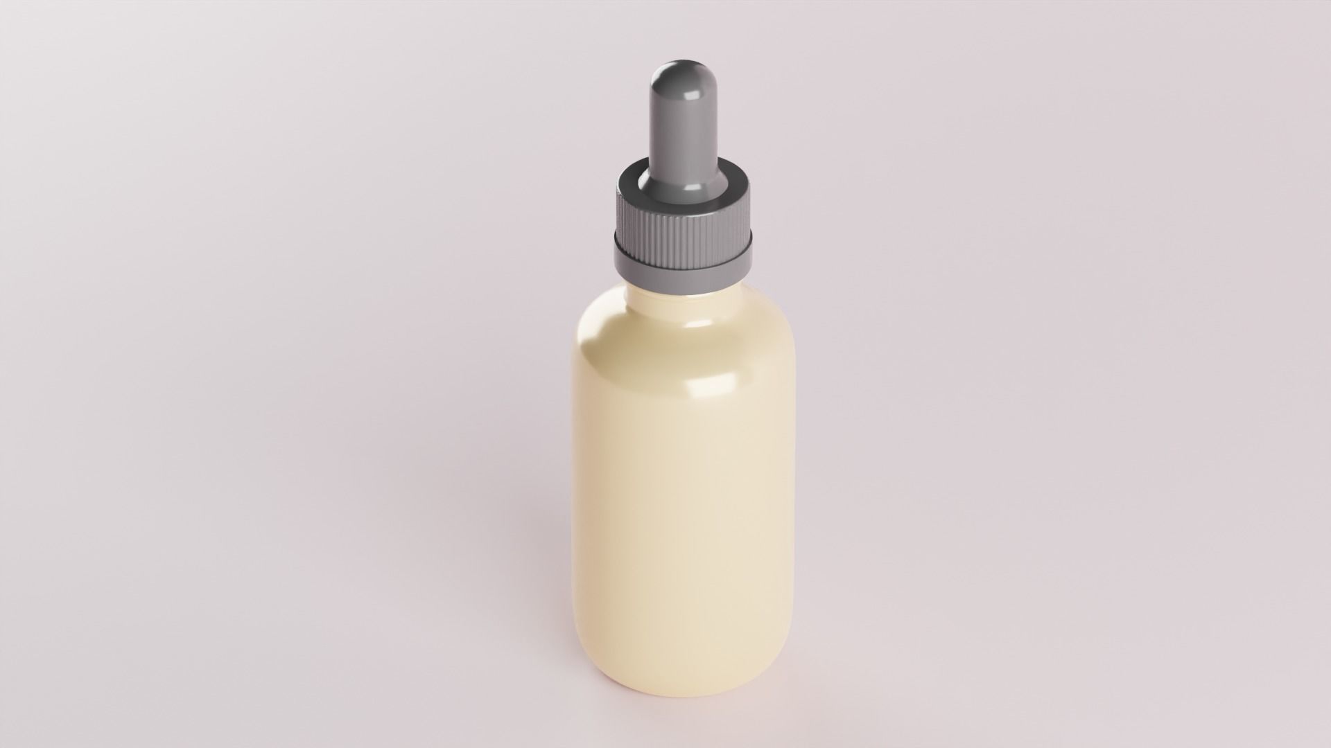 Dropper bottle 3D model_2