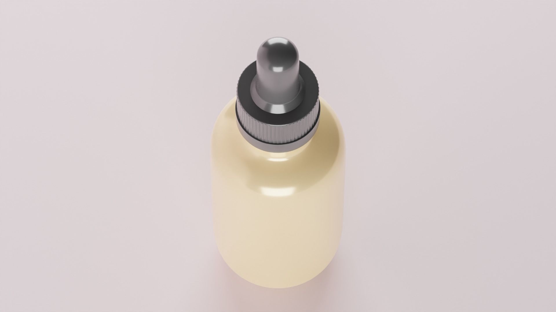 Dropper bottle 3D model_4