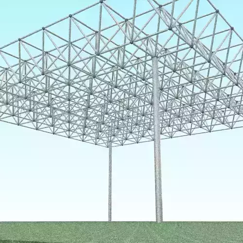 Space-frame 3D model