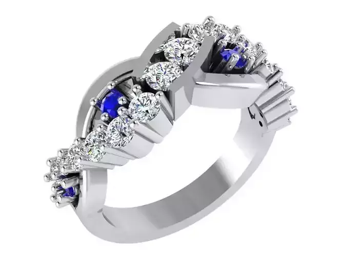 Twisted Band Ring 2961