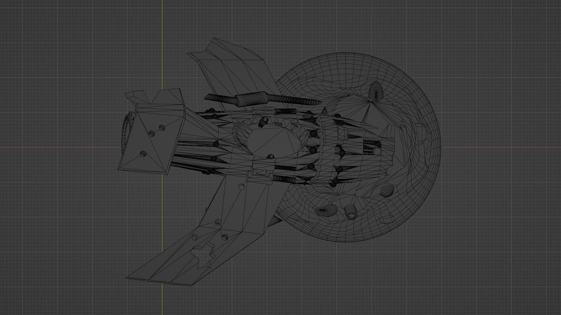 Crashed Space Plane Scenery 3D print model_13