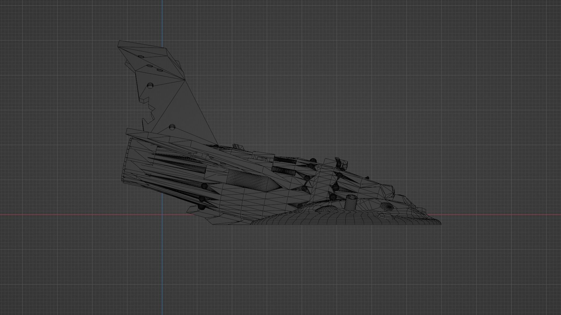 Crashed Space Plane Scenery 3D print model_10