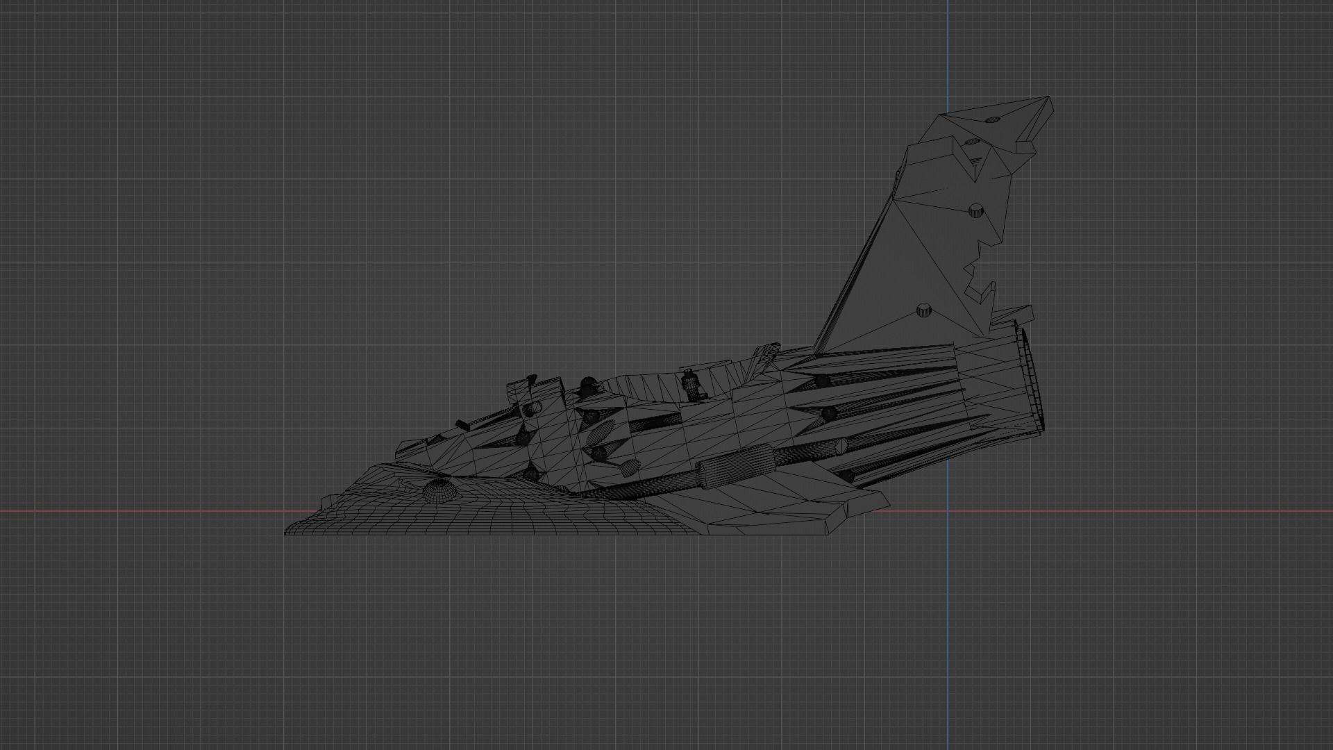 Crashed Space Plane Scenery 3D print model_12