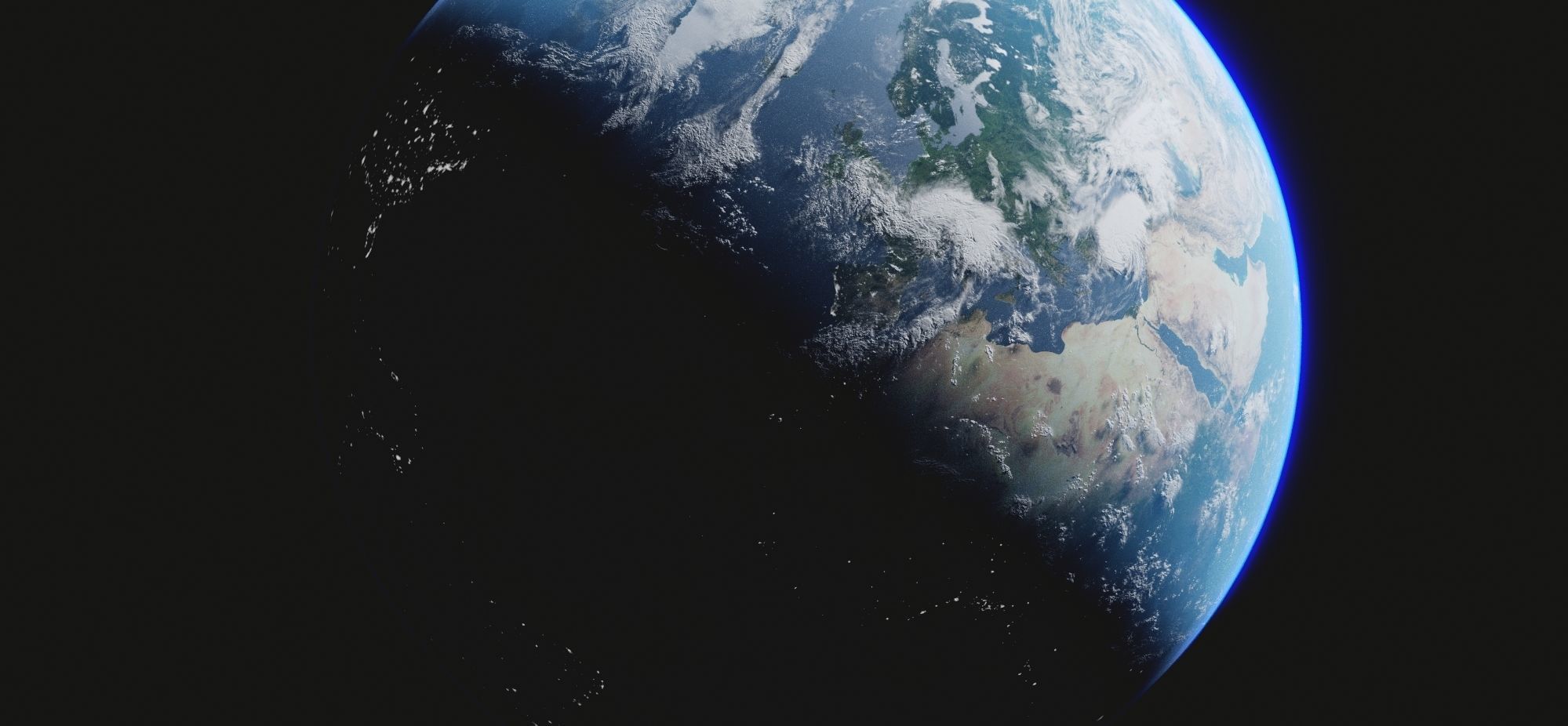 Planet Earth-VrayCPU 3D model_4