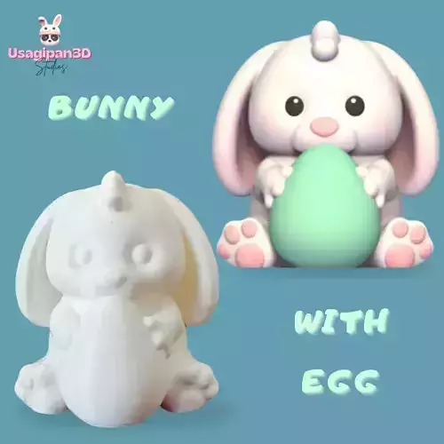 Bunny with Egg