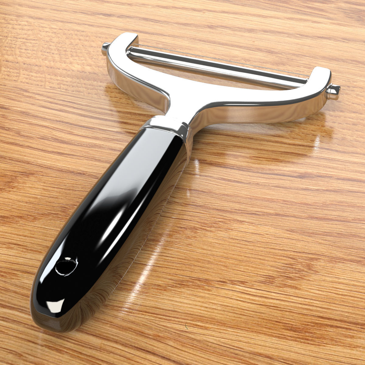 Cheese slicer 3D model_1