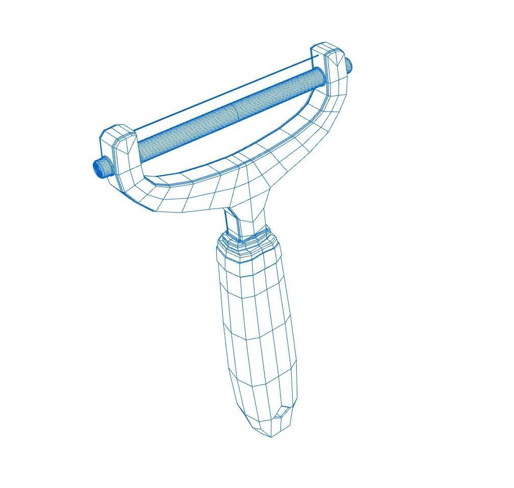 Cheese slicer 3D model_3