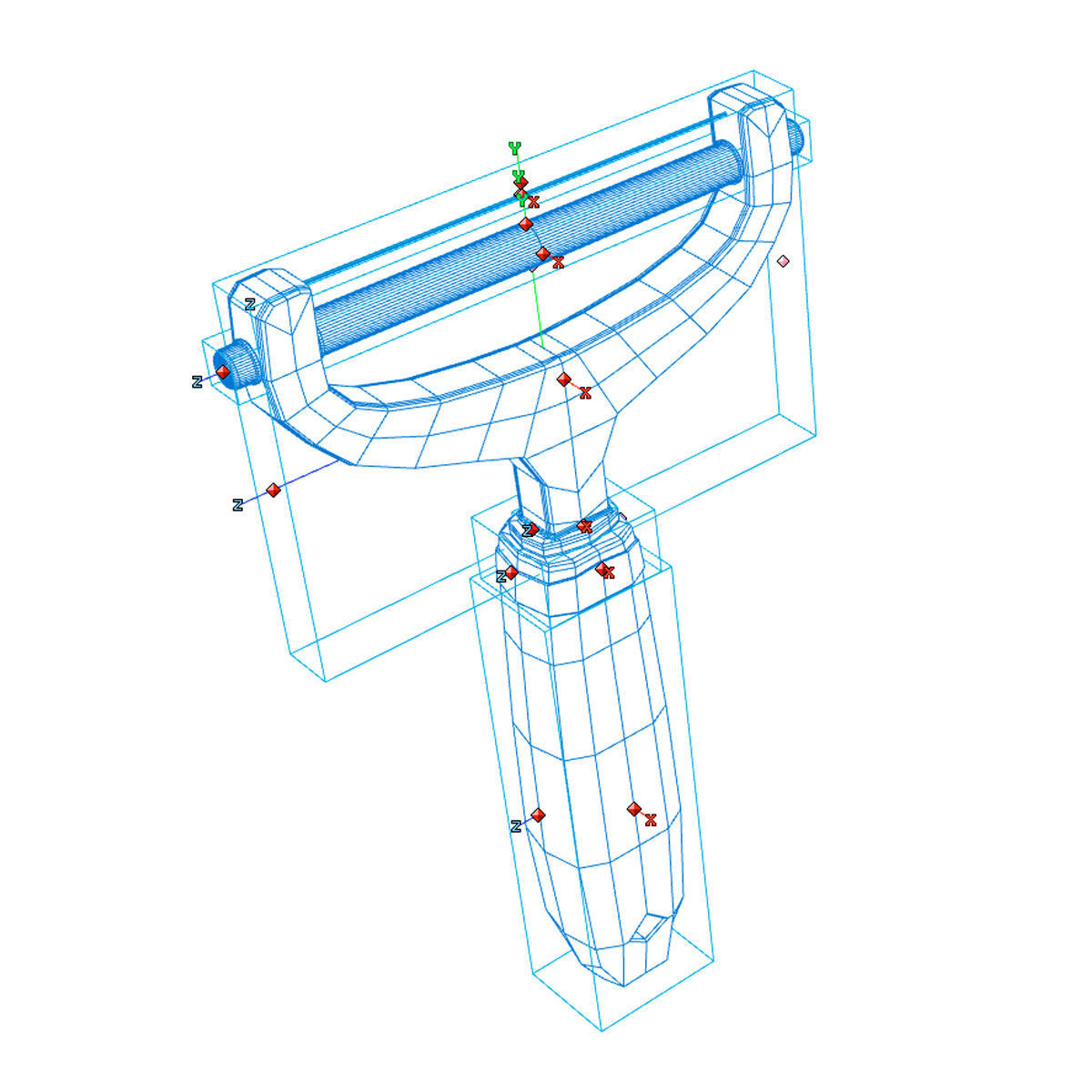 Cheese slicer 3D model_8