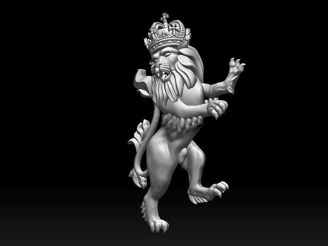lion king 3D print model_65