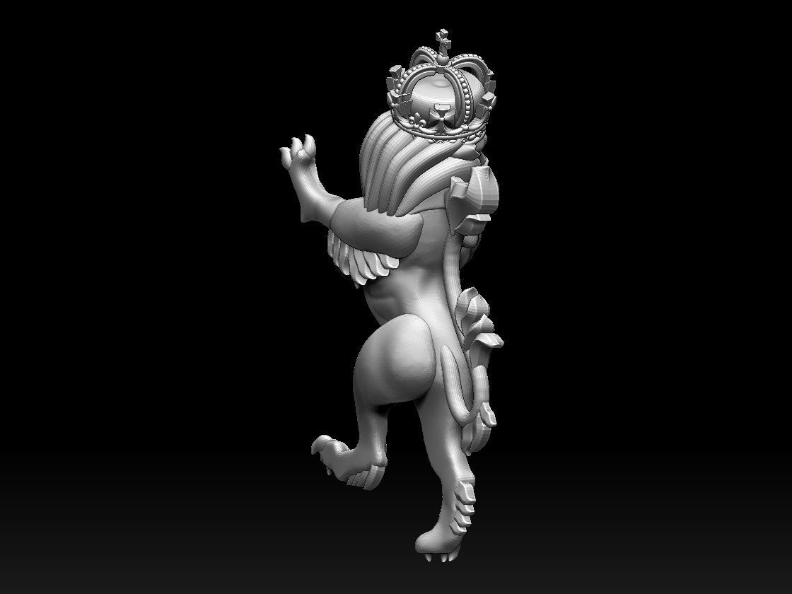 lion king 3D print model_54