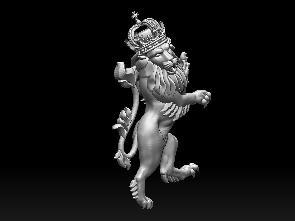 lion king 3D print model_69