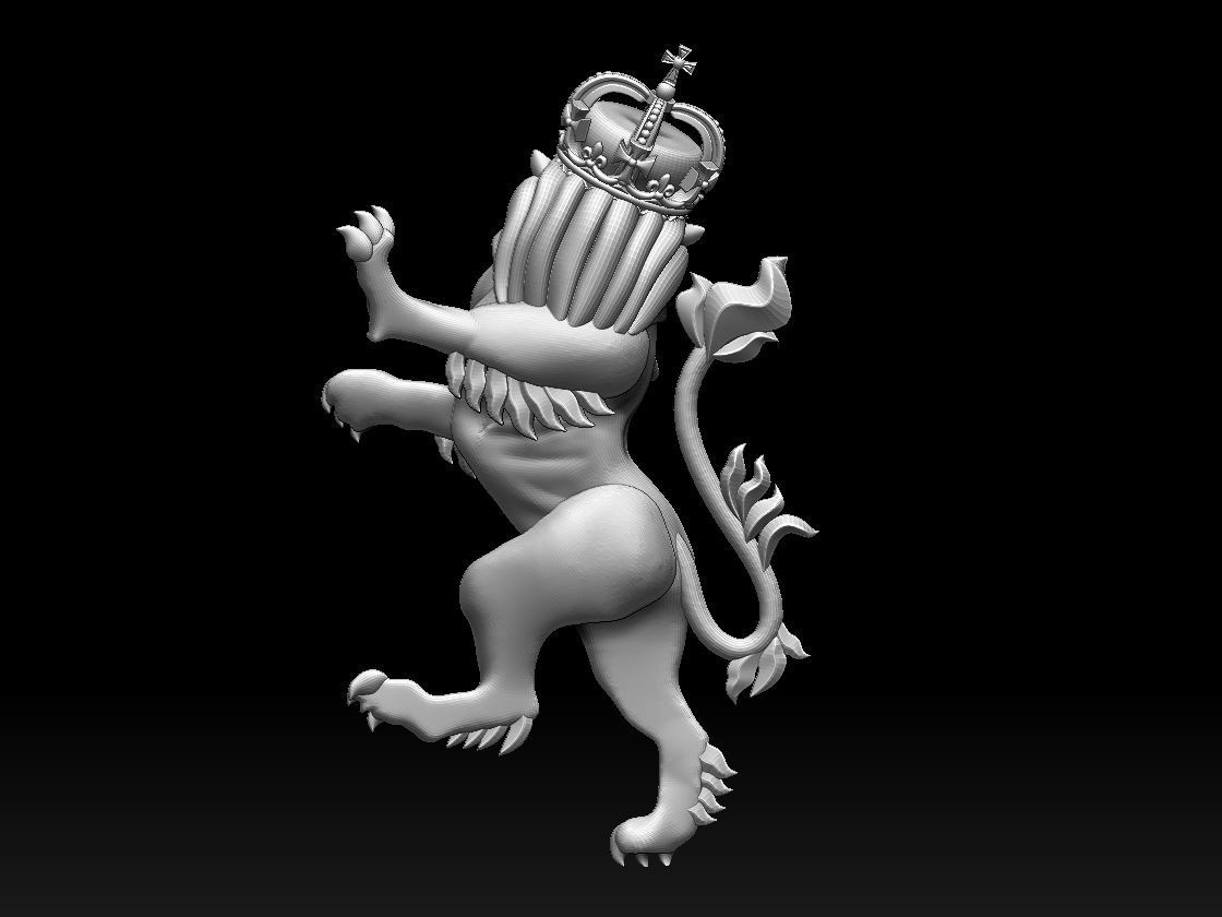 lion king 3D print model_5