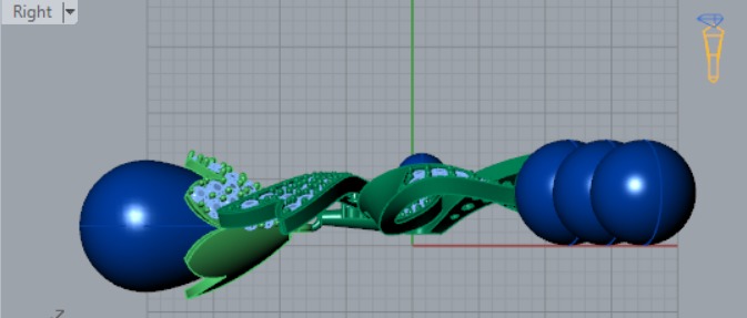 luxury woman pearl stl 3dm pendant pp0005 3D print model_9