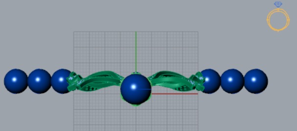 luxury woman pearl stl 3dm pendant pp0005 3D print model_8