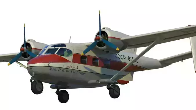 Antonov An-14 Pchelka 3D model