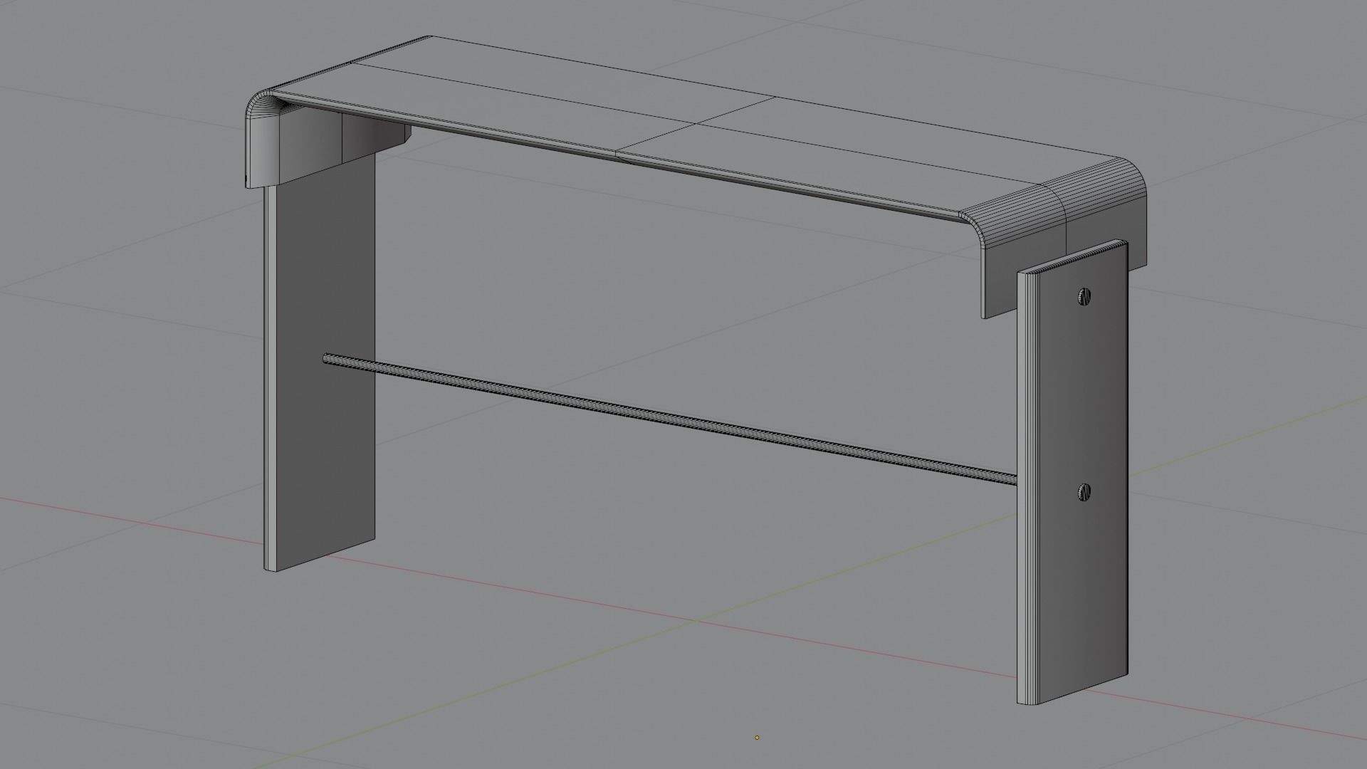 Sideboard Linea by Artefacto 3D model_1