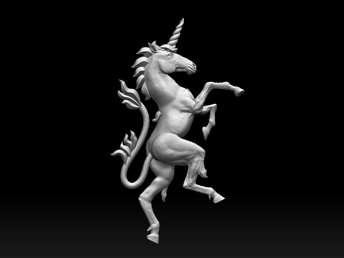 unicorn 3D print model_20