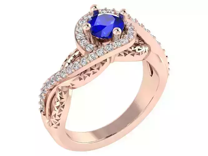 Round Twisted Ring 2986