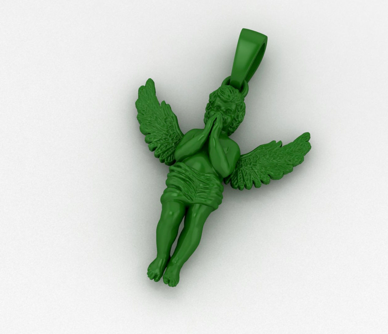 Angel 3D print model_7