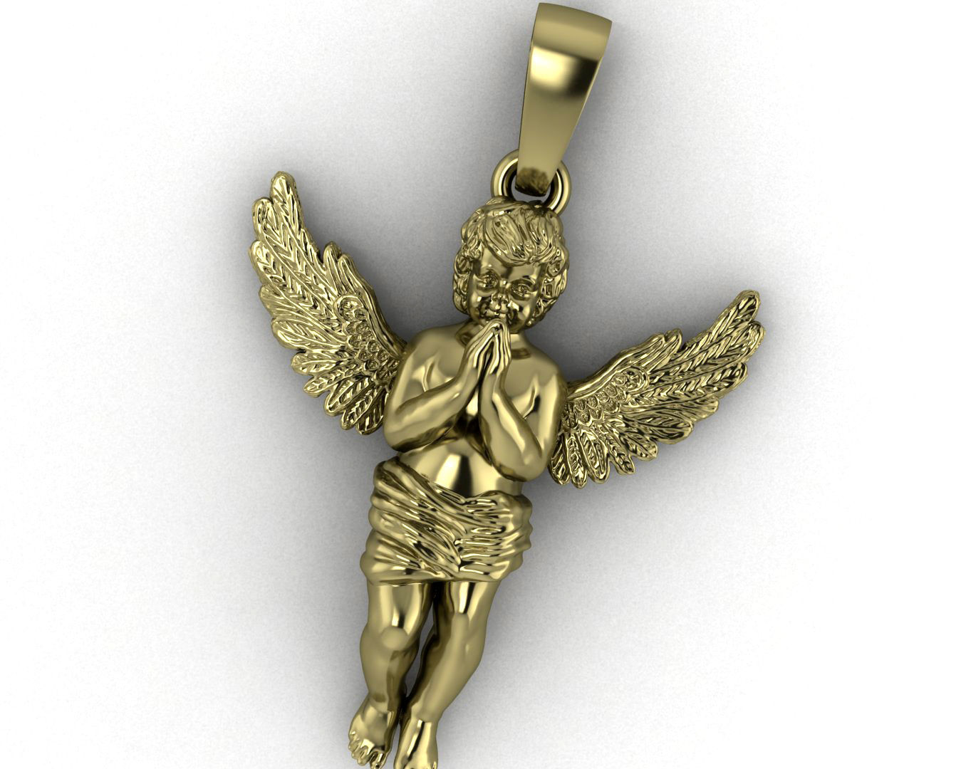 Angel 3D print model_1