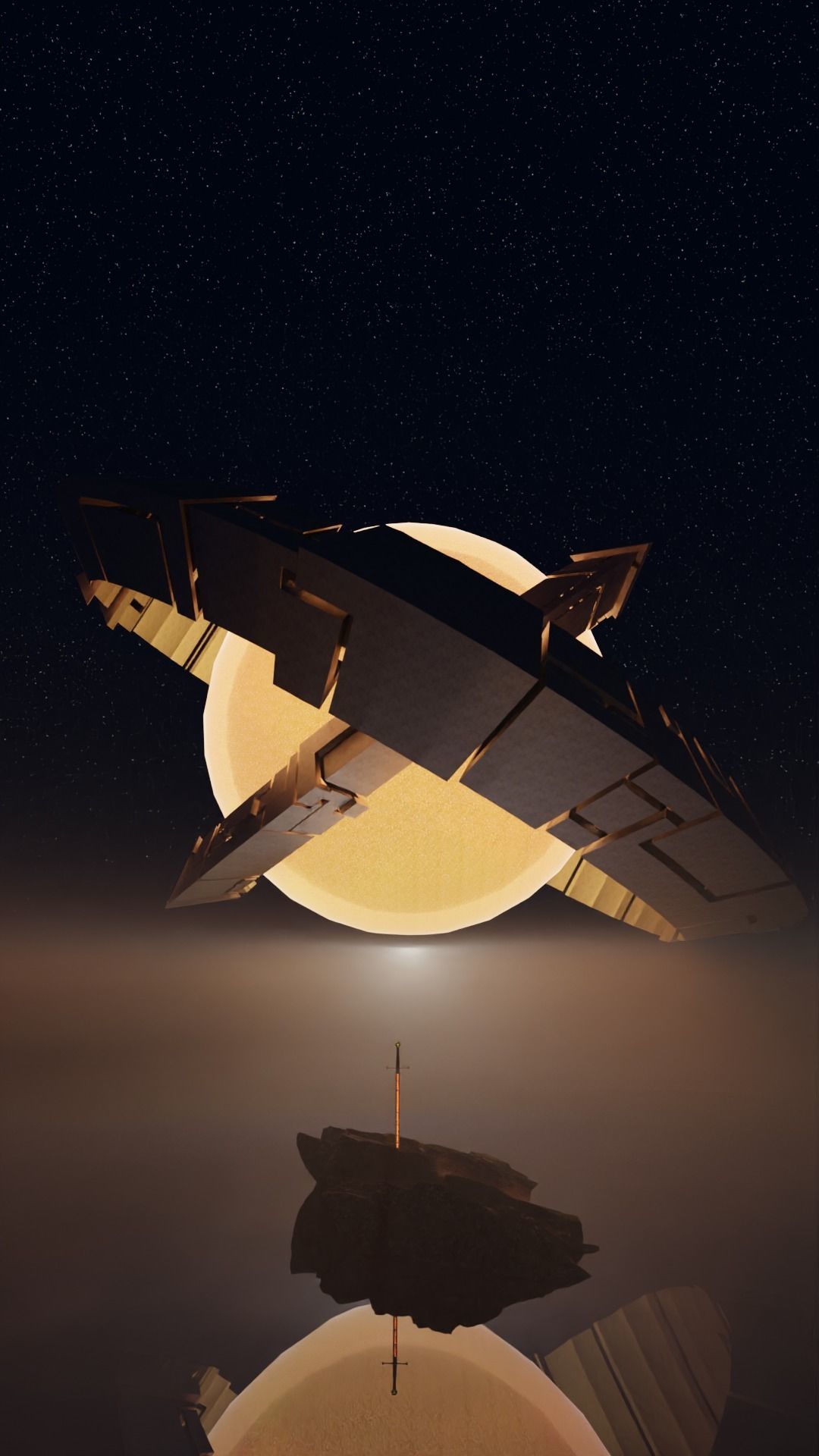 Artificial sun 3D model_1