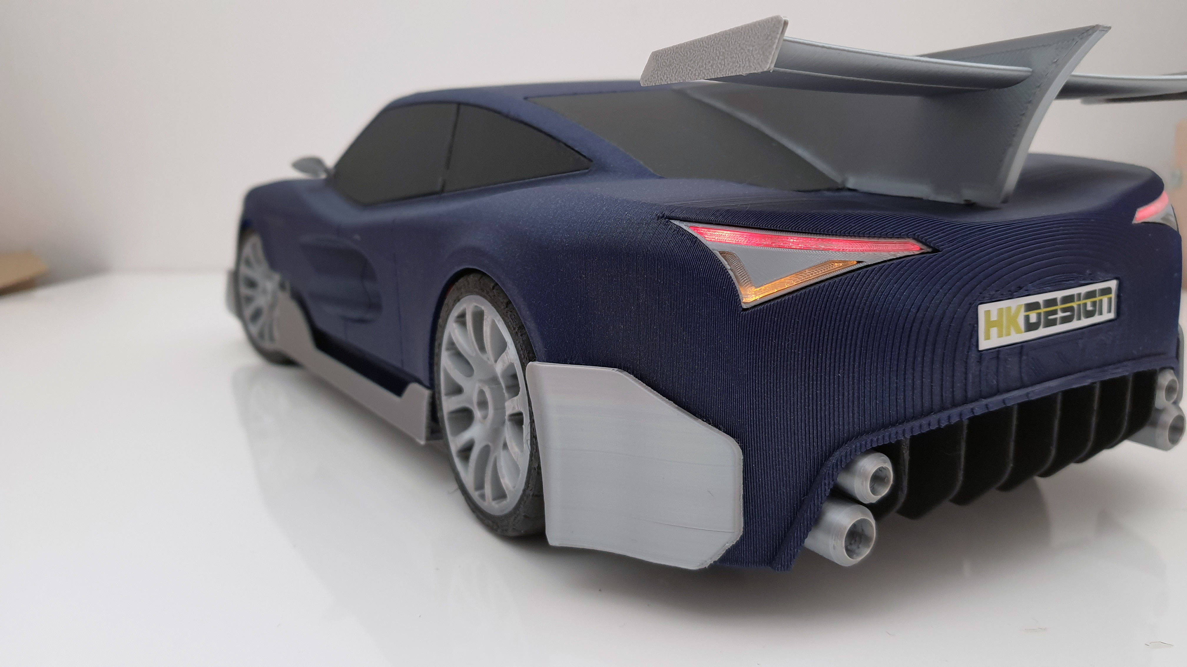 Sport car body  3D print model_2
