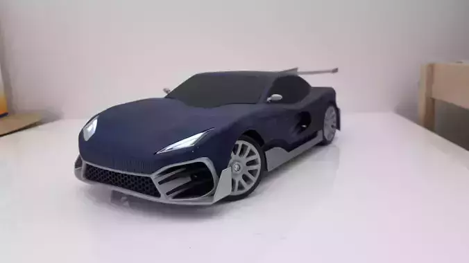 Sport car body  3D print model