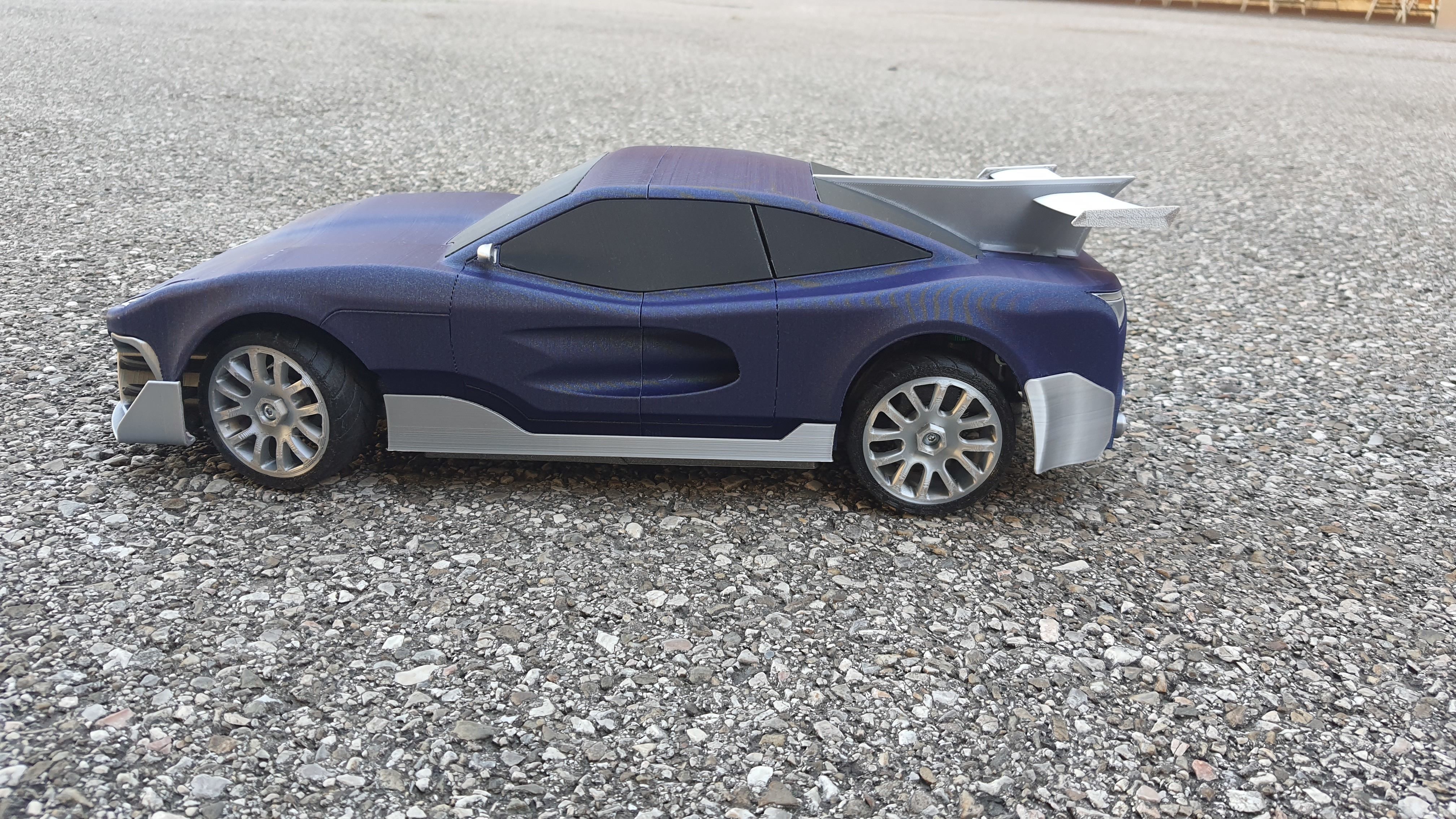 Sport car body  3D print model_5