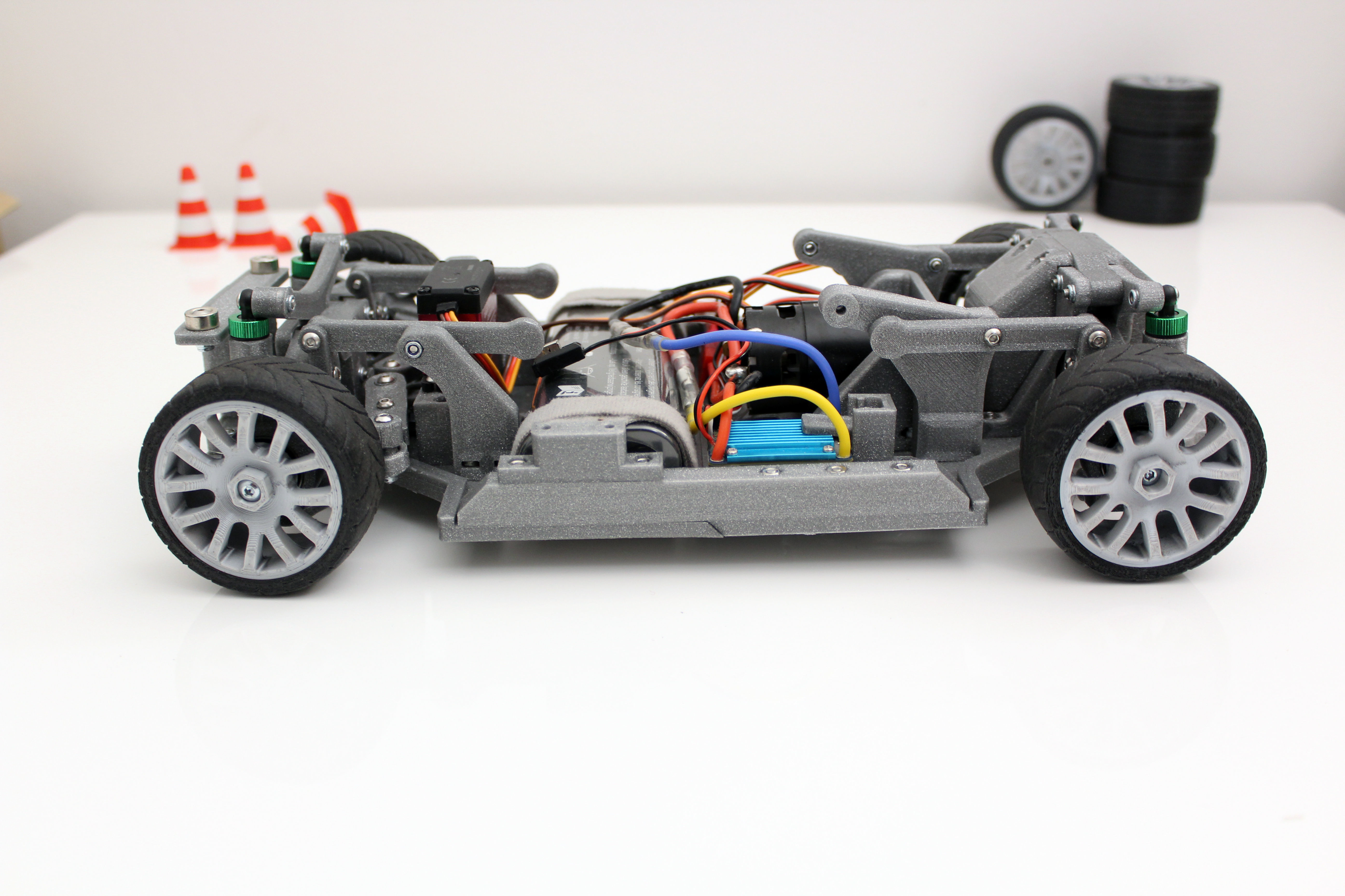 universal rc car chassis 10 to 1 3D print model_5