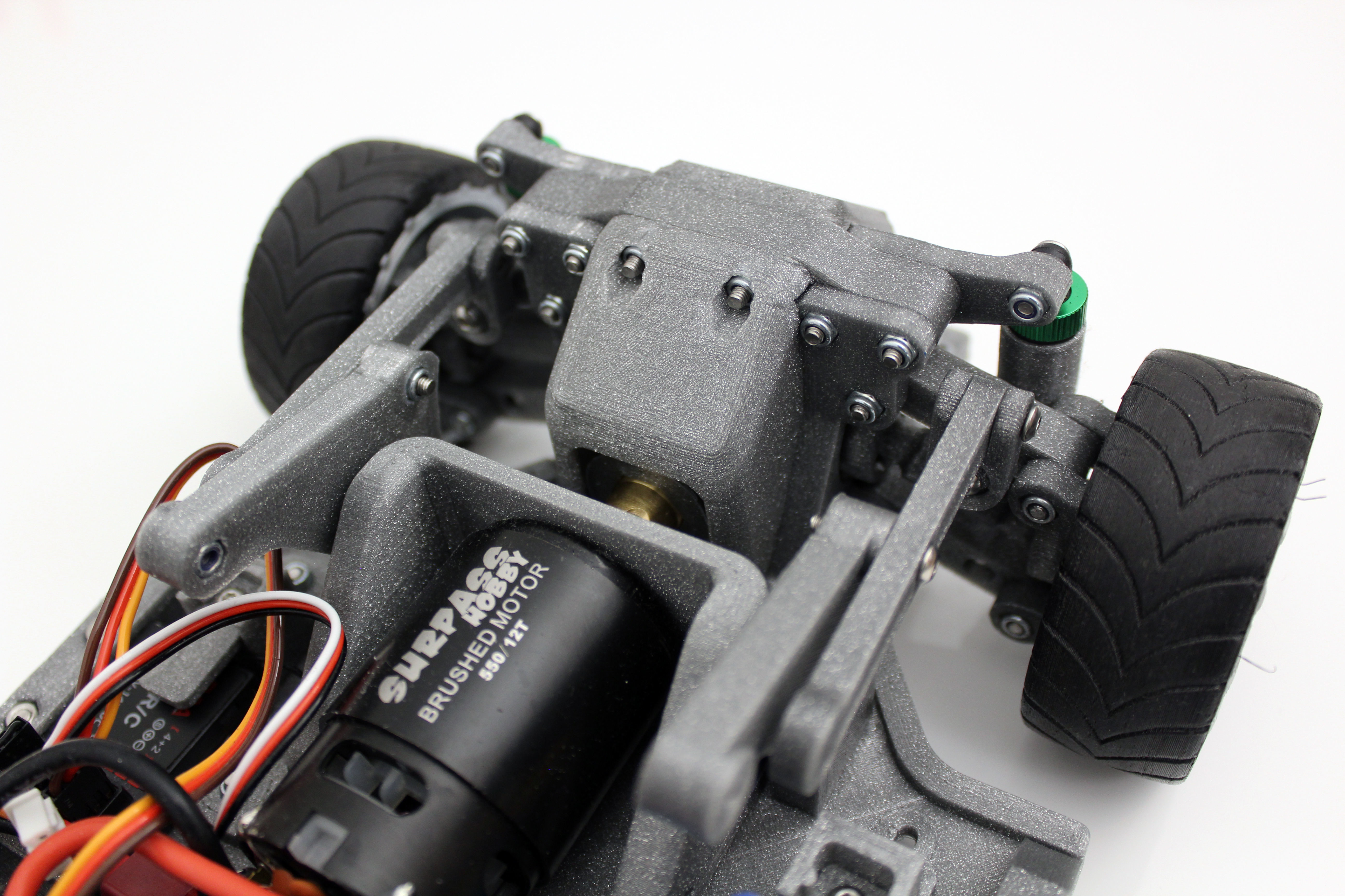 universal rc car chassis 10 to 1 3D print model_4