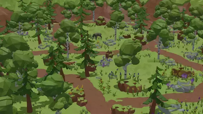 LOW POLY Nature