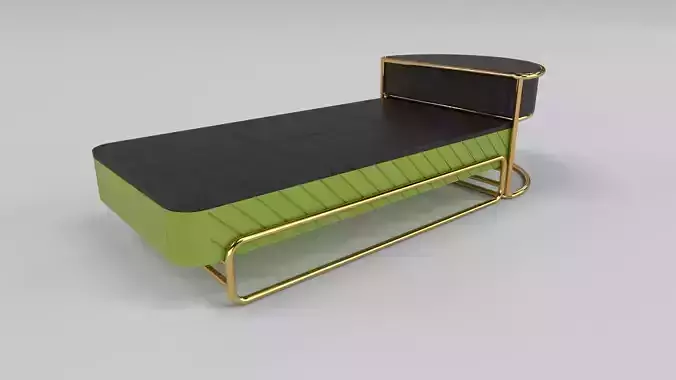 Luxury coffee table 1 set 3D model