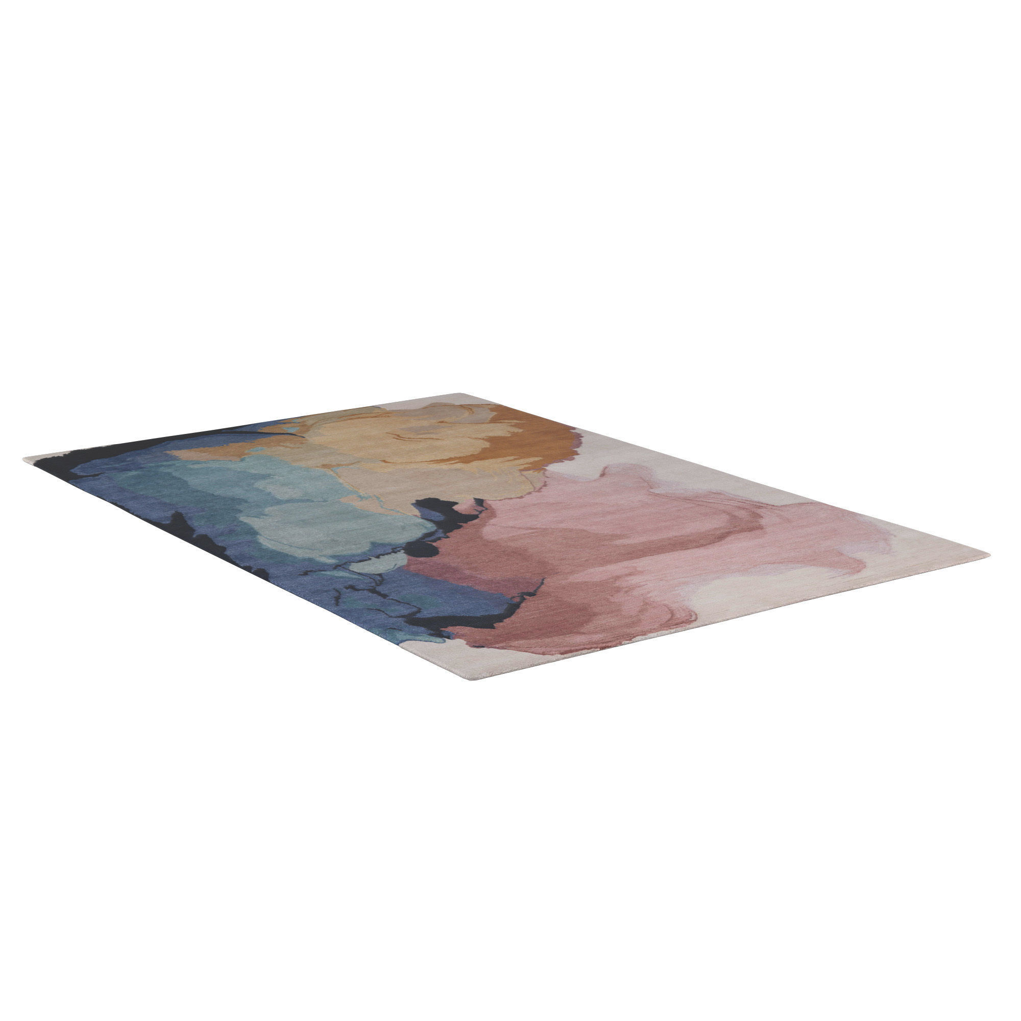 Caldera rug 3D model_1