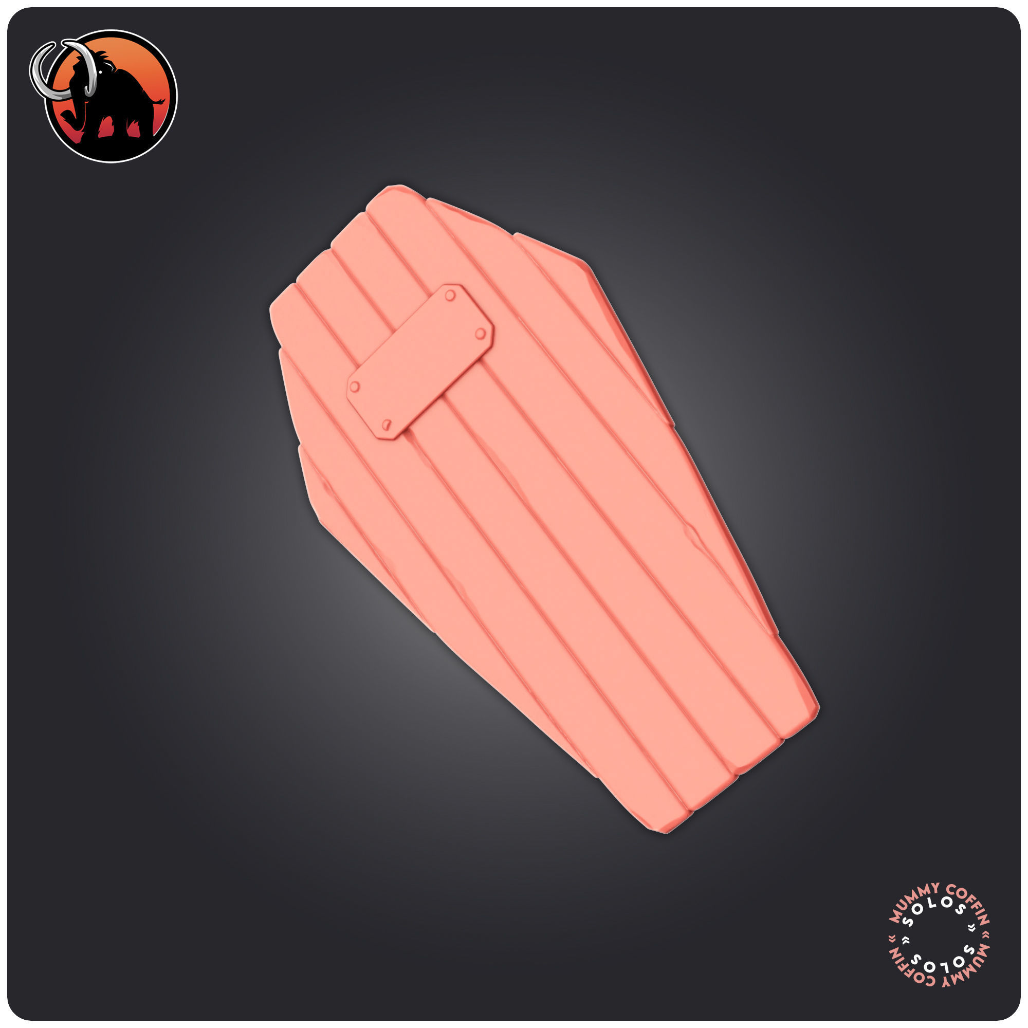 Mummy Coffin 3D print model_3