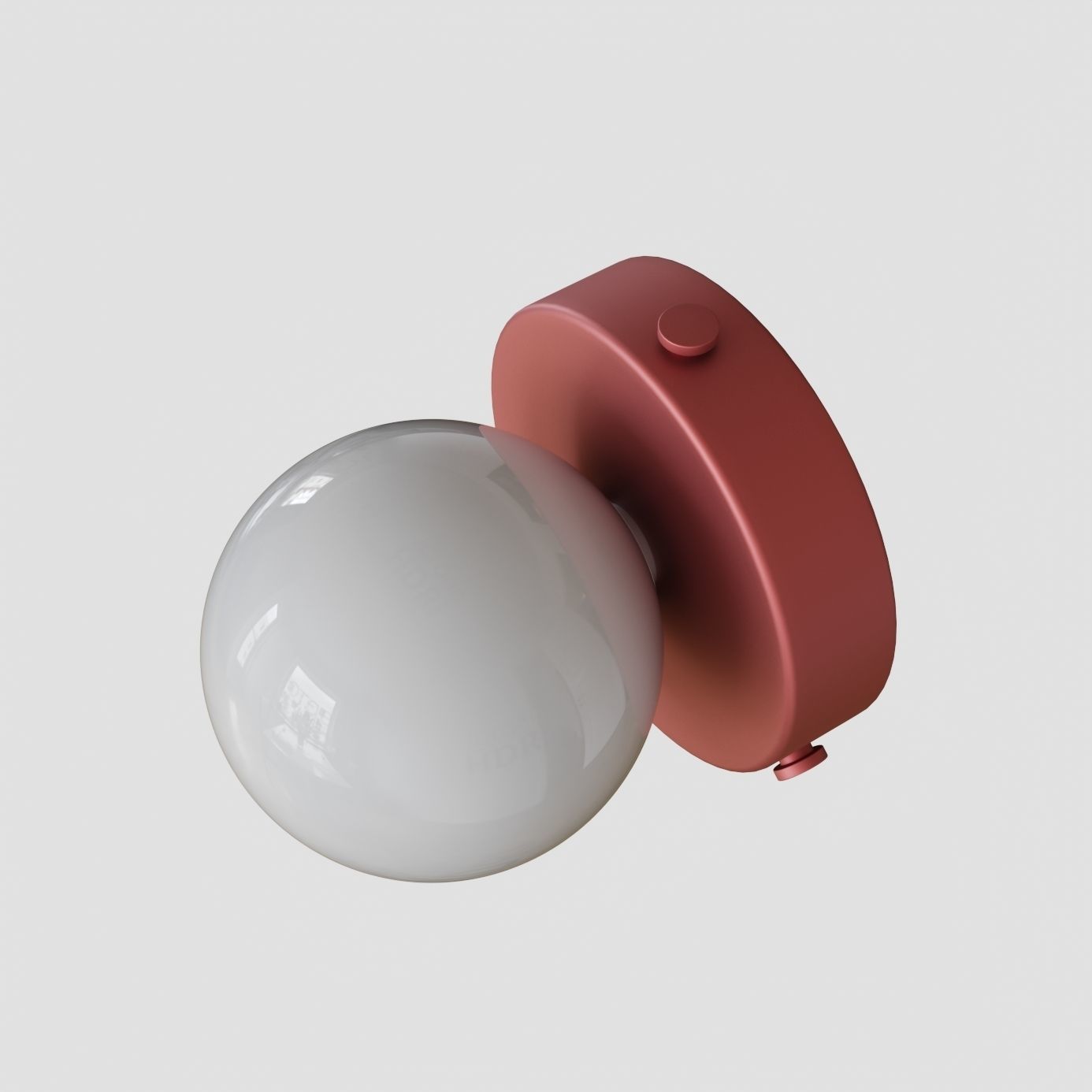 Orb Sconce  3D model_4