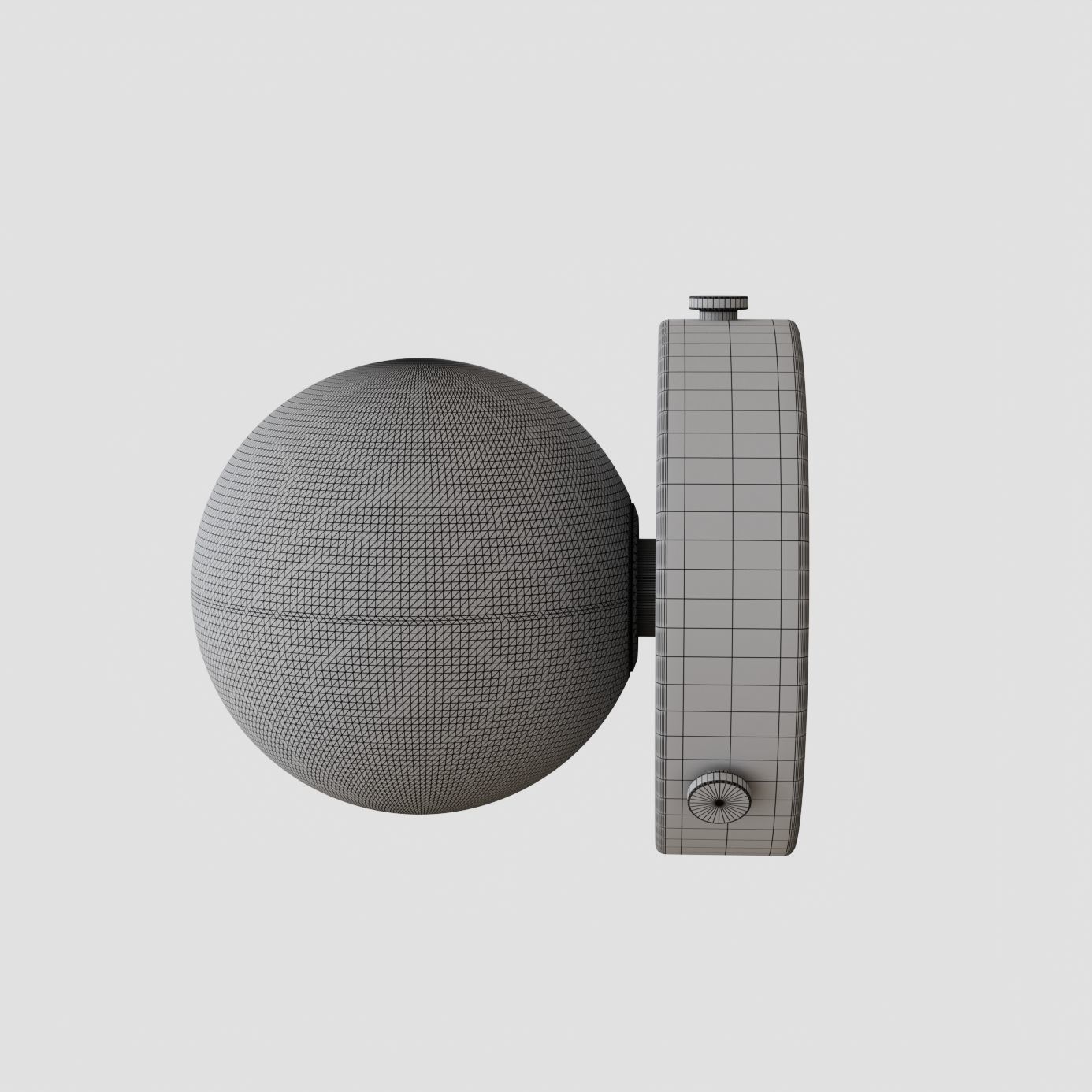 Orb Sconce  3D model_3