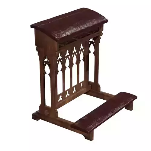 Prayer Kneeler 3D model