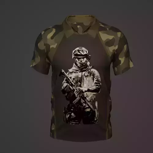 Military Soldier Clothing T-shirt