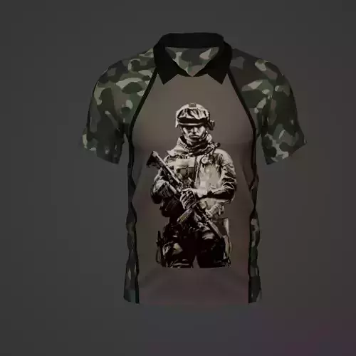 Military Soldier Clothing T-shirt