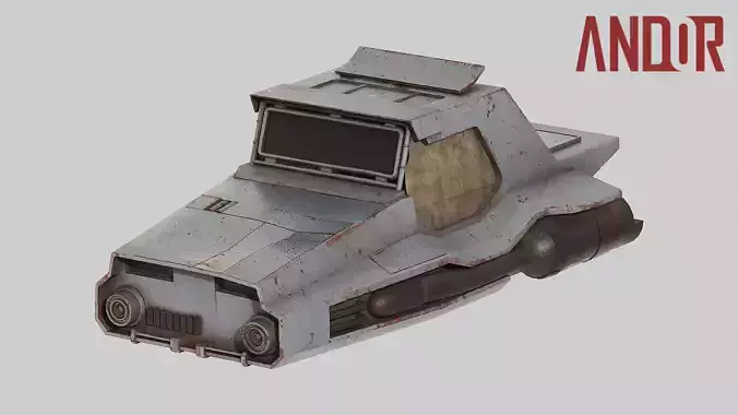 Ferrix Riot Speeder - Star Wars Andor 3D model