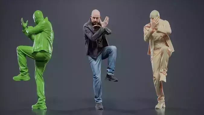 Tough Guy In Leather Jacket 005 RAW Scan