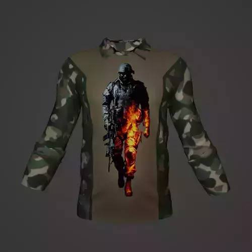 Military Soldier Clothing T-shirt