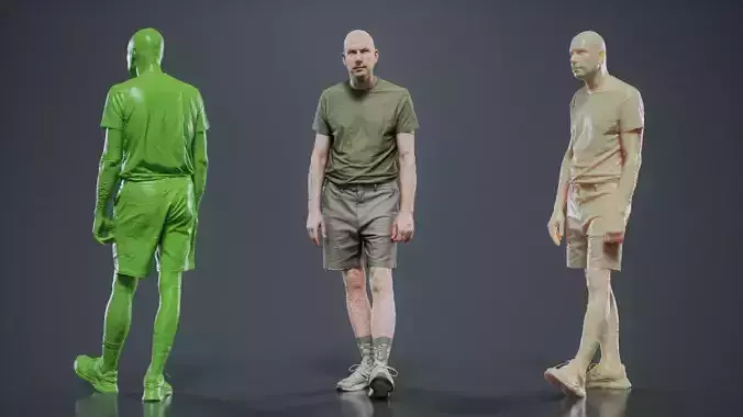 Sushi Scout Man Walking 008 RAW Scan