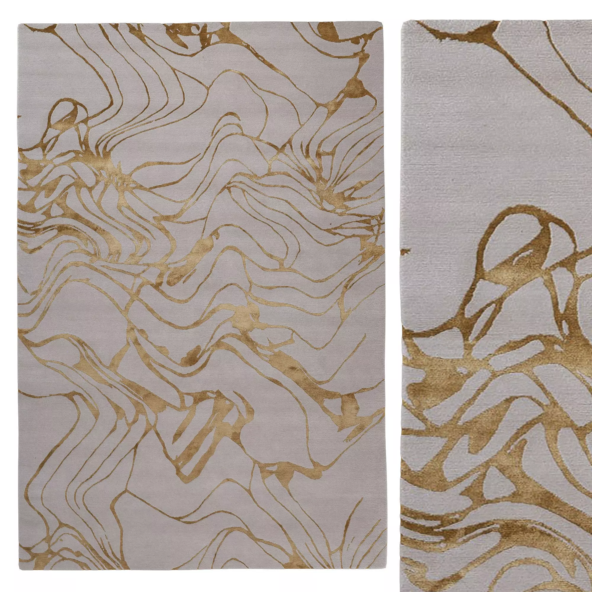 Flow Bronze 3D model_0