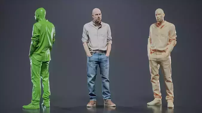 Sloppy Shirt Man 007 RAW Scan